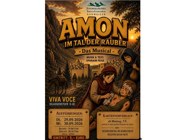 Musical "Amon im Tal der Räuber"