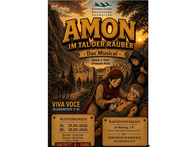 Musical "Amon im Tal der Räuber"